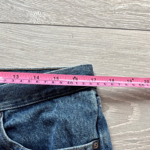 Men's Wranglers Dark Blue Straight Jeans - Picture 2 of 7